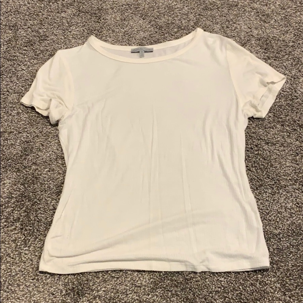 Plain white shirt